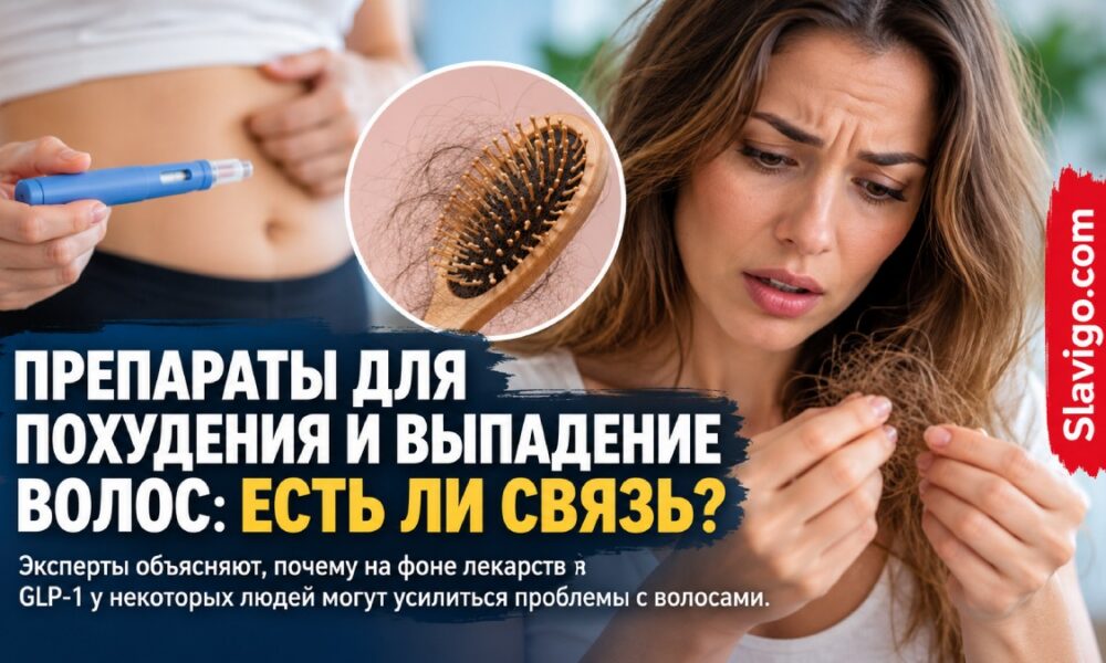 Выпадение волос на GLP-1: почему оно возникает и когда обычно проходит