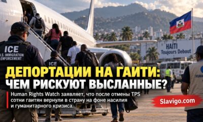 Приём депортированных из США гаитян в Cap-Haïtien