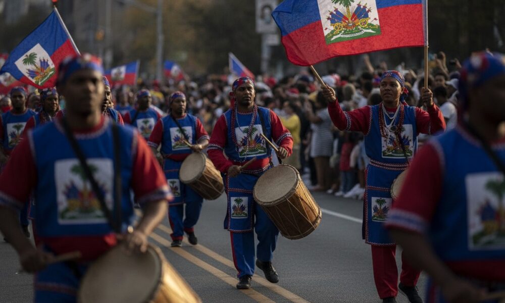 Гаитянская община участвует в West Indian Day Parade в Brooklyn после окончания TPS