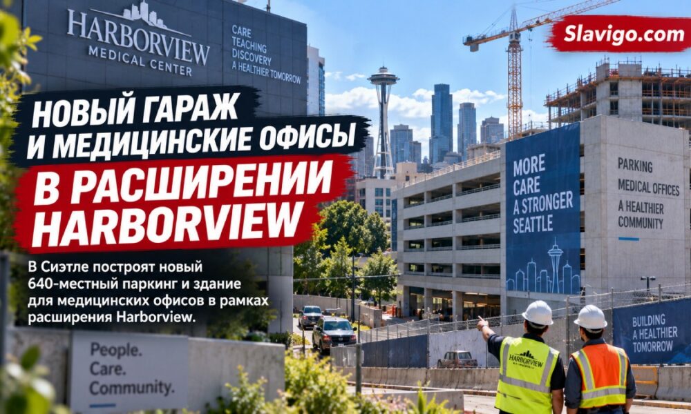 У Harborview планируют новый гараж на 640 мест и возможный медицинский корпус