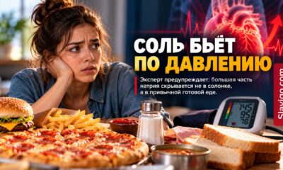 Большая часть соли поступает не из солонки: почему молодым стоит следить за скрытым натрием