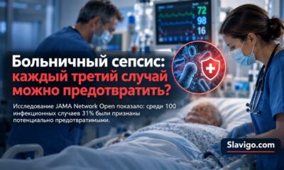 В 9 больницах США около трети инфекционных случаев сепсиса сочли потенциально предотвратимыми