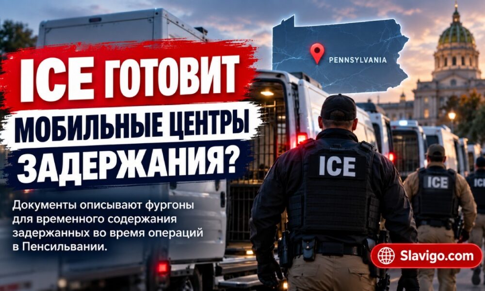 План ICE по мобильным центрам содержания в Пенсильвании