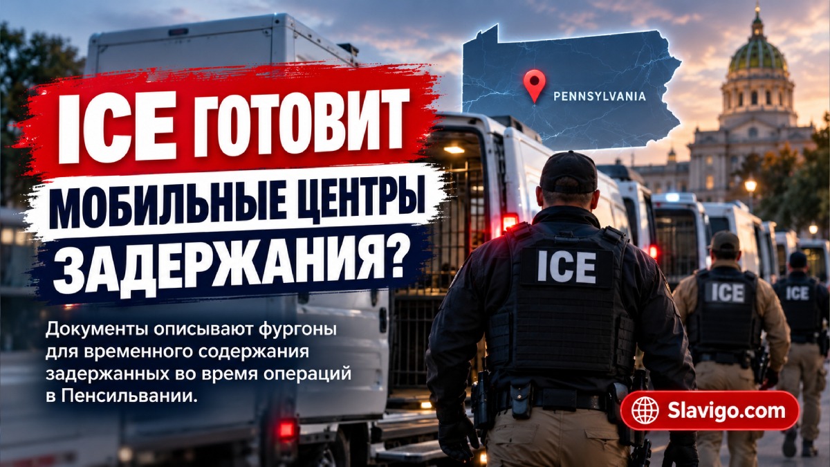План ICE по мобильным центрам содержания в Пенсильвании