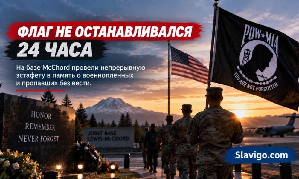 На Joint Base Lewis-McChord завершилась неделя памяти POW/MIA
