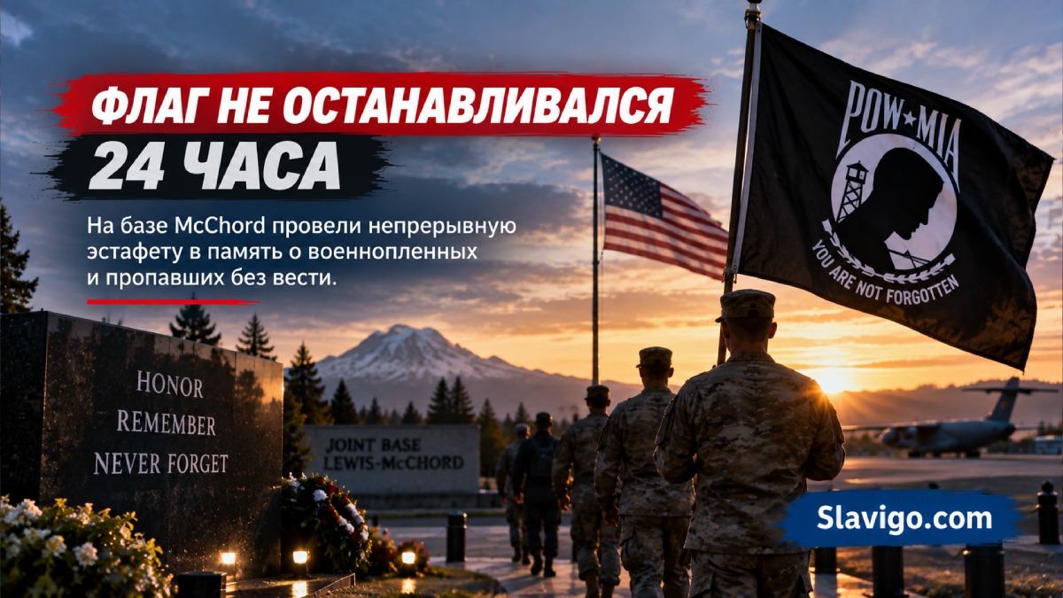 На Joint Base Lewis-McChord завершилась неделя памяти POW/MIA