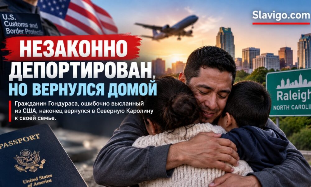 Освобождение Хосе Мартинеса-Андино после ошибочной депортации