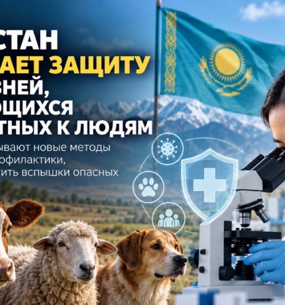Семь исследований показали, как Казахстан усиливает защиту от инфекций животных и людей