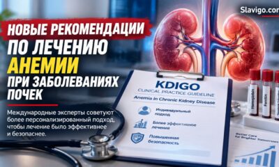 KDIGO обновила рекомендации по анемии при хронической болезни почек: что изменилось
