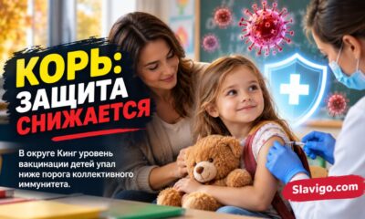 В школах King County охват вакцинацией от кори опустился ниже уровня коллективной защиты