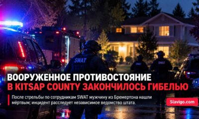 В Kitsap County мужчина погиб после вооружённого противостояния с SWAT