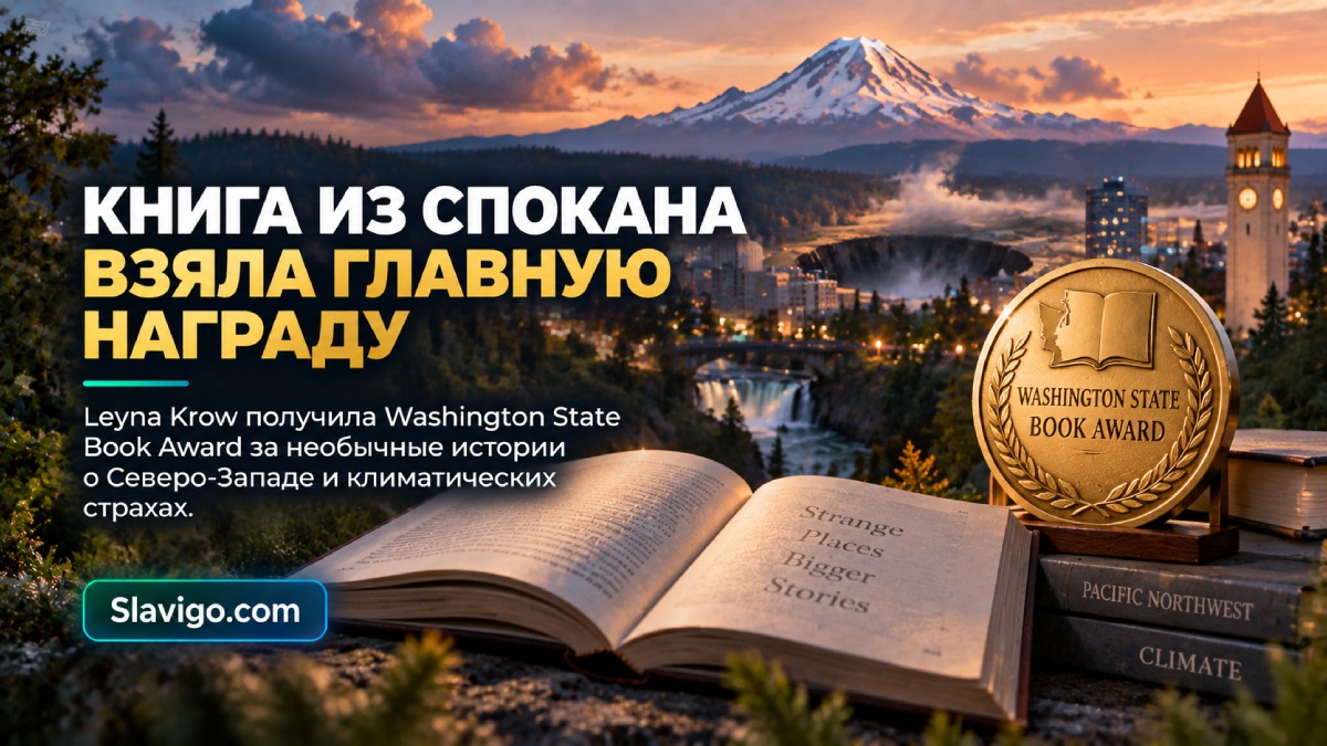 Писательница из Spokane Leyna Krow получила Washington State Book Award