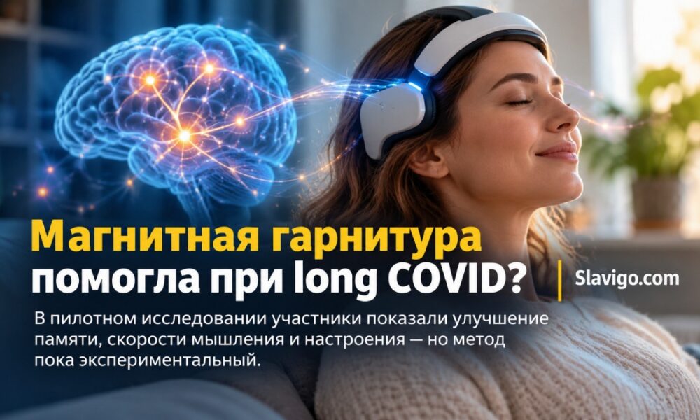 Магнитная терапия улучшила когнитивные показатели при long COVID — пока в небольшом пилотном испытании