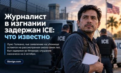 Никарагуанский журналист Луис Галеано находится под стражей ICE во Флориде