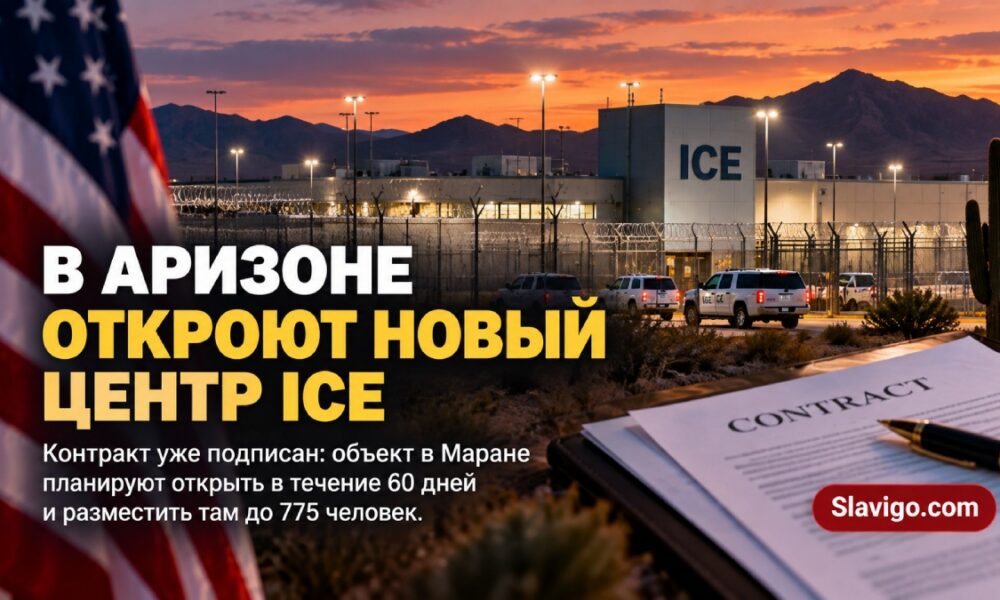 Новый центр ICE в Marana, Arizona