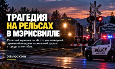 В Marysville произошла четвёртая серьёзная железнодорожная авария за сентябрь