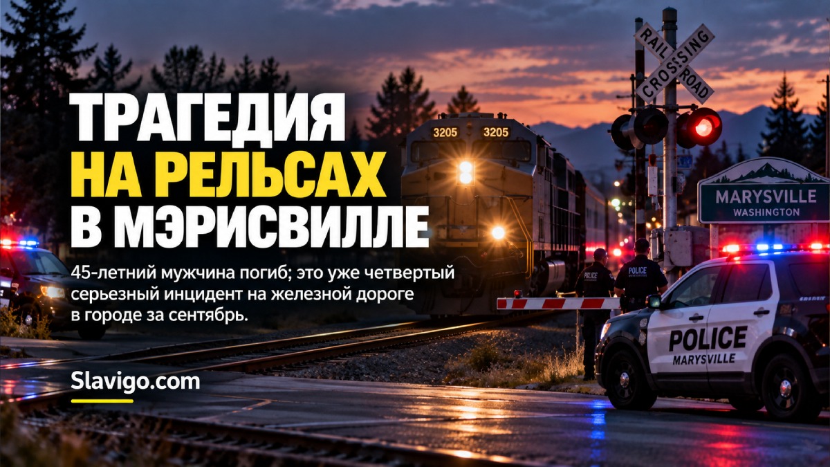 В Marysville произошла четвёртая серьёзная железнодорожная авария за сентябрь