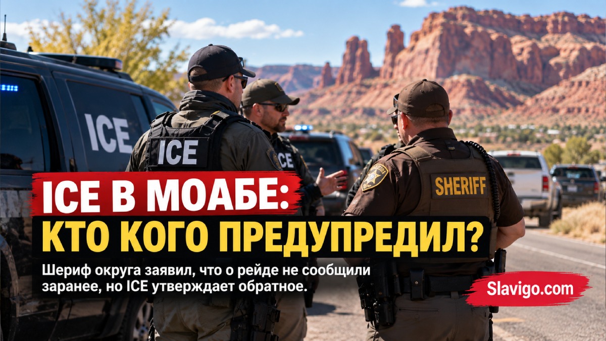 Операция ICE в районе Moab и спор с Grand County Sheriff’s Office об уведомлении