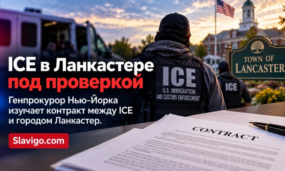 Проверка договора Lancaster с ICE в штате Нью-Йорк
