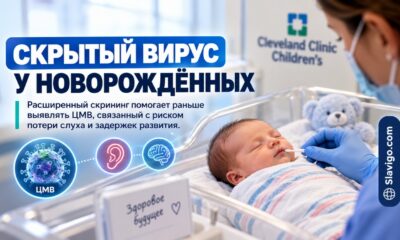 Расширенный скрининг новорождённых на ЦМВ увеличил выявление инфекции примерно в 2,5 раза