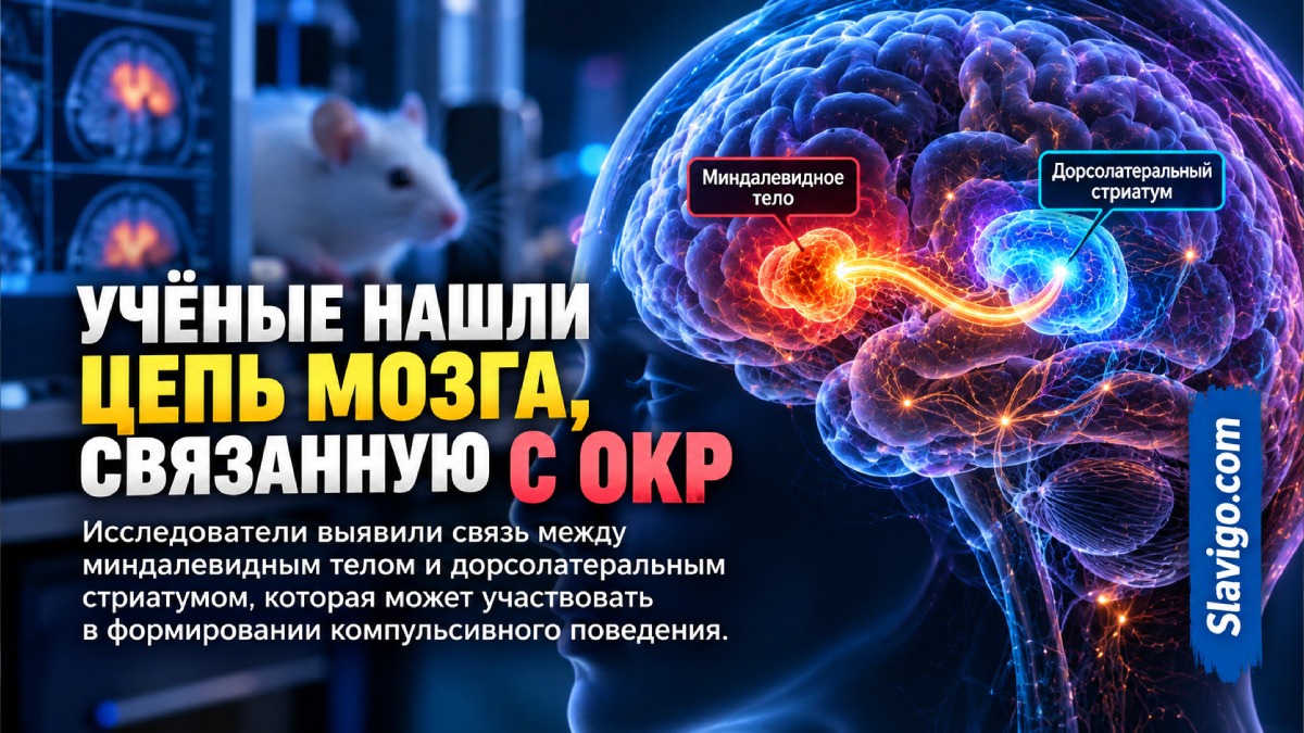 Учёные нашли новую цепь мозга, связанную с компульсивным поведением — пока у мышей