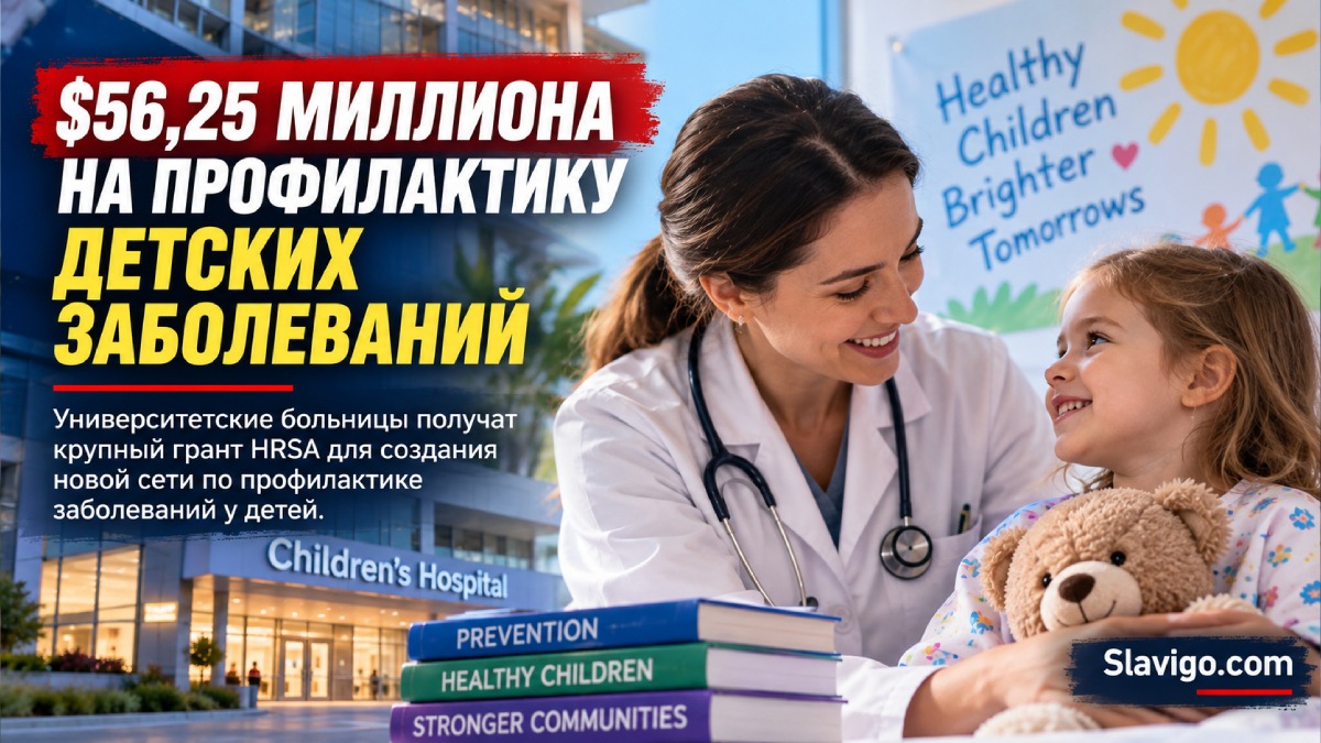 США создают Pediatric Prevention Network: на готовность к детским ЧС выделили $56,25 млн