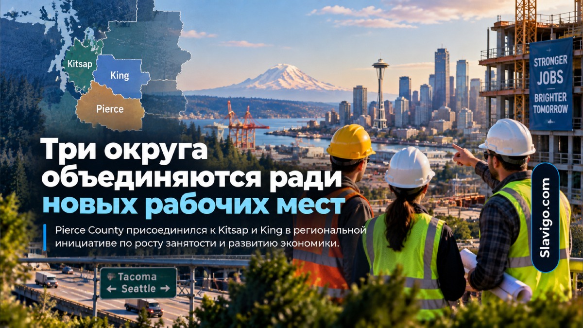 Pierce County присоединился к региональной инициативе по росту рабочих мест