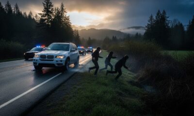 Троих подростков задержали после угона BMW и погони со скоростью свыше 100 миль в час