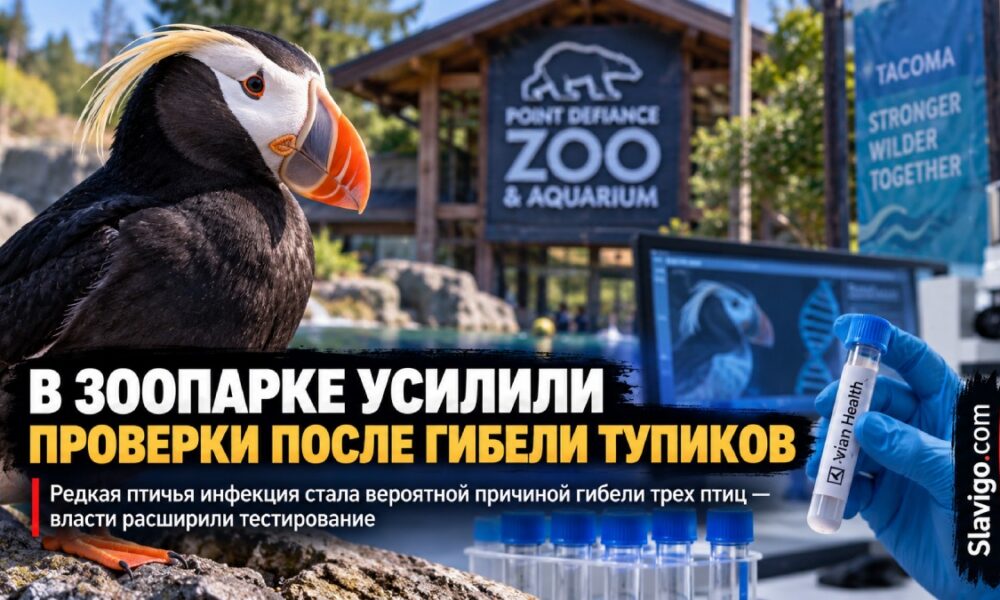В Point Defiance Zoo подтвердили редкую бактерию после гибели трёх тупиков