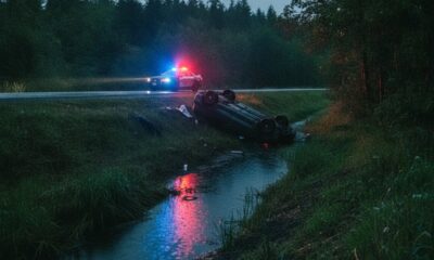 После переворота SUV водительница из Port Orchard попросила незнакомца отвезти её домой