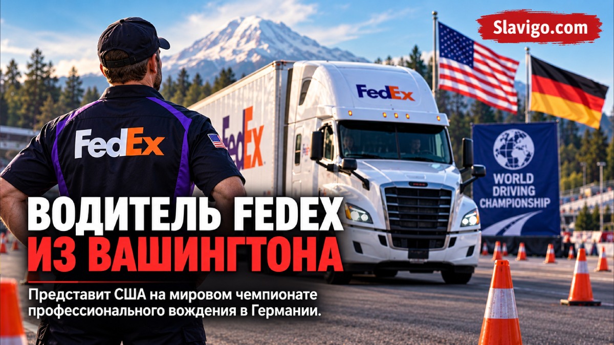 Водитель FedEx из Puyallup представляет США на чемпионате мира профессиональных водителей