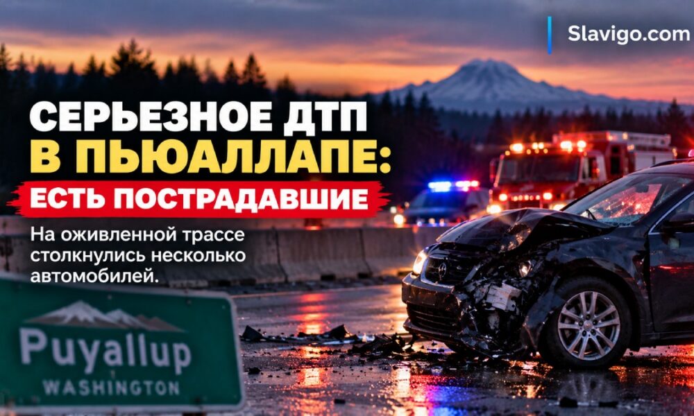 В Puyallup пассажирка пострадала после столкновения грузовика на SR 512