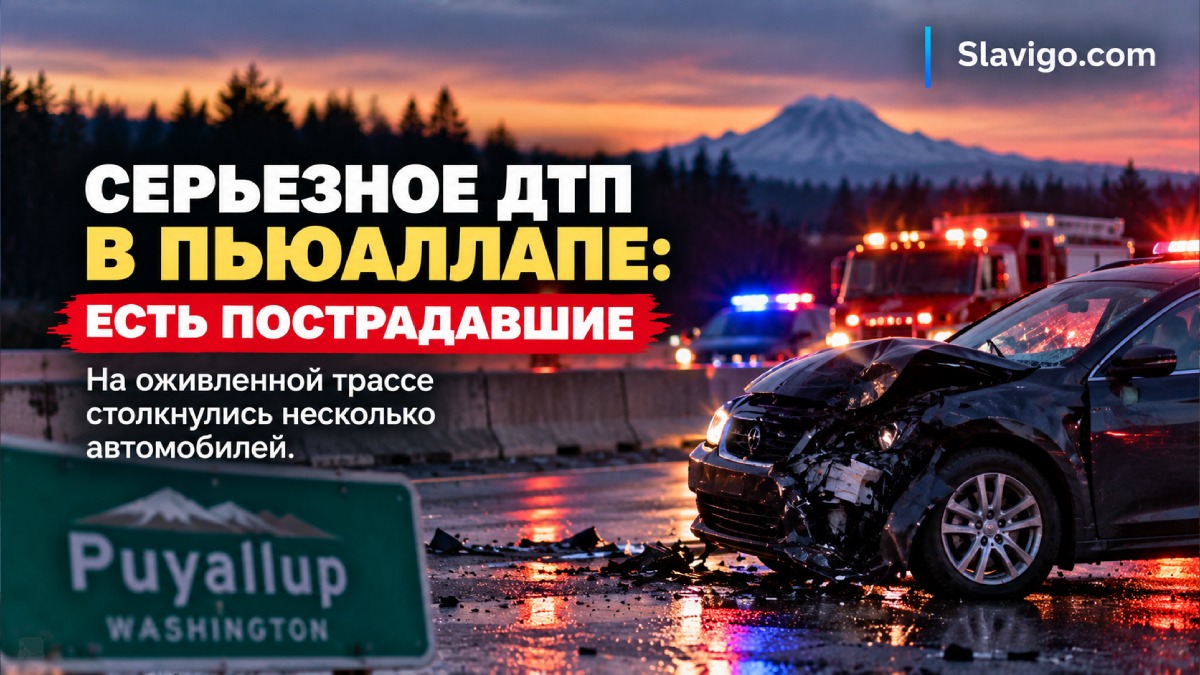 В Puyallup пассажирка пострадала после столкновения грузовика на SR 512