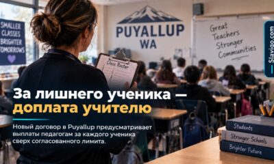 Учителям Puyallup будут доплачивать за каждого ученика сверх лимита класса