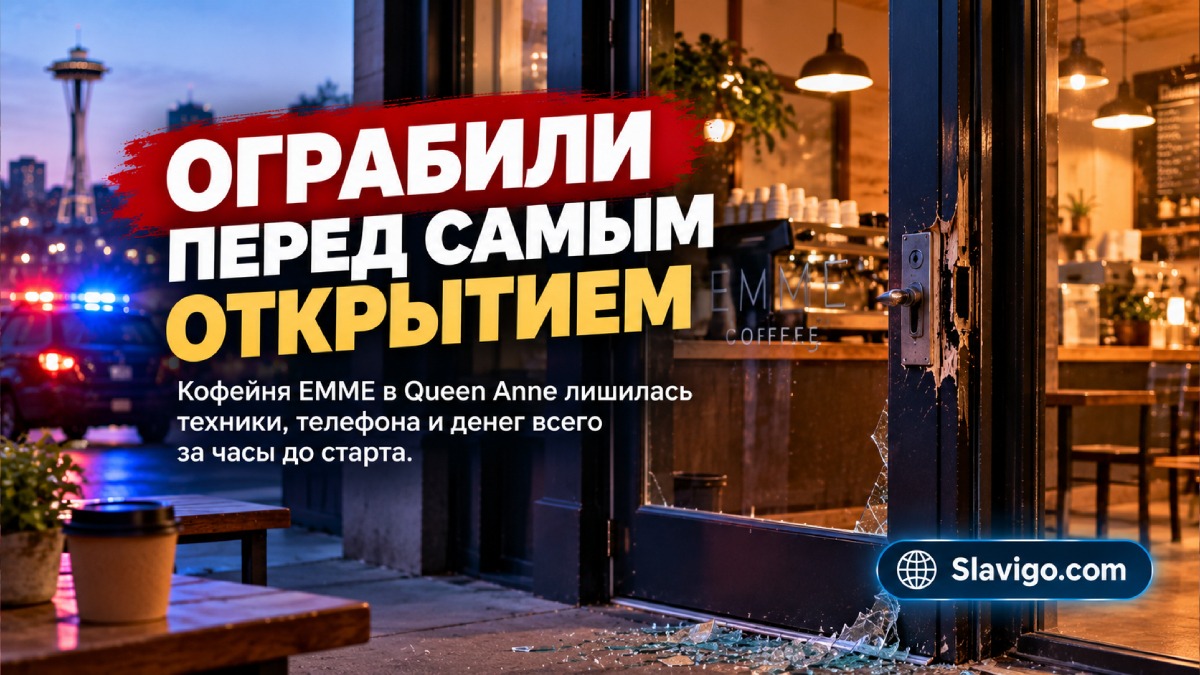 Кофейню EMME в Queen Anne ограбили за несколько часов до торжественного открытия