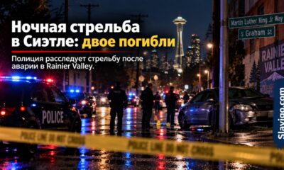 В Rainier Valley в разбившемся автомобиле нашли двух застреленных людей