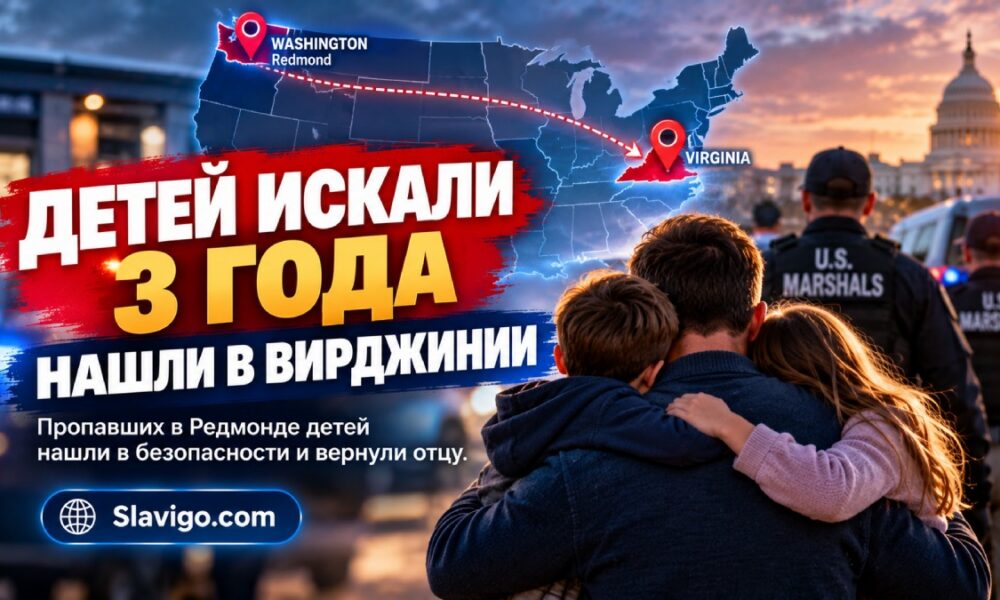 Двоих детей, пропавших из Redmond почти три года назад, нашли в Virginia