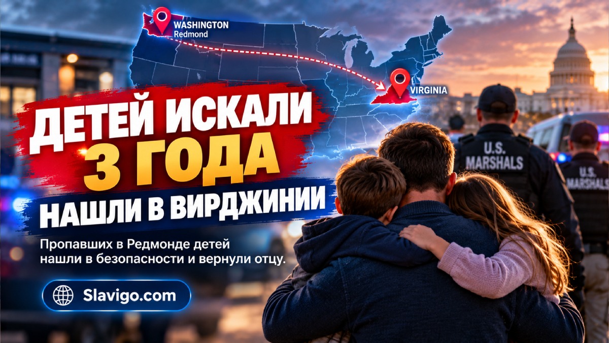 Двоих детей, пропавших из Redmond почти три года назад, нашли в Virginia