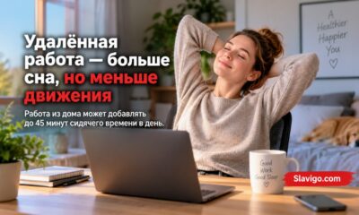 Удалённая работа добавила 45 минут сидения: как компенсировать потерю движения