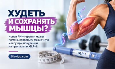 Экспериментальная РНК-терапия помогла мышам сохранить больше мышц при похудении на семаглутиде