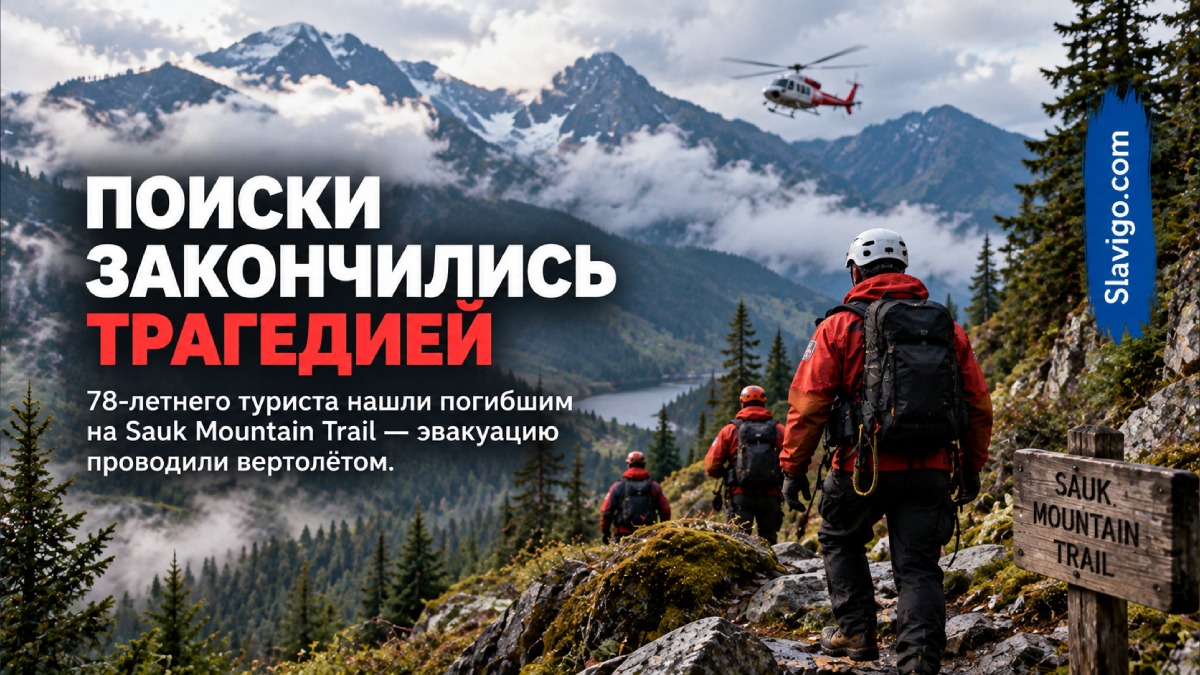 На Sauk Mountain завершили поиски 78-летнего Peter Kalapaca: турист погиб