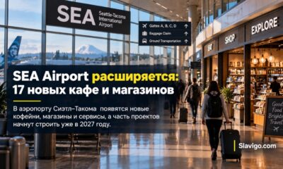 SEA Airport добавит 17 новых ресторанов и магазинов