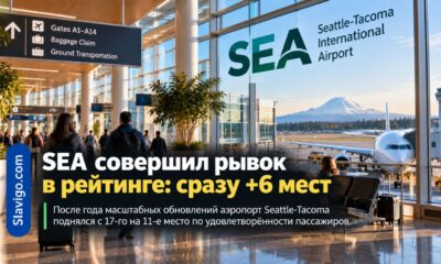 SEA поднялся на шесть позиций в рейтинге удовлетворённости пассажиров