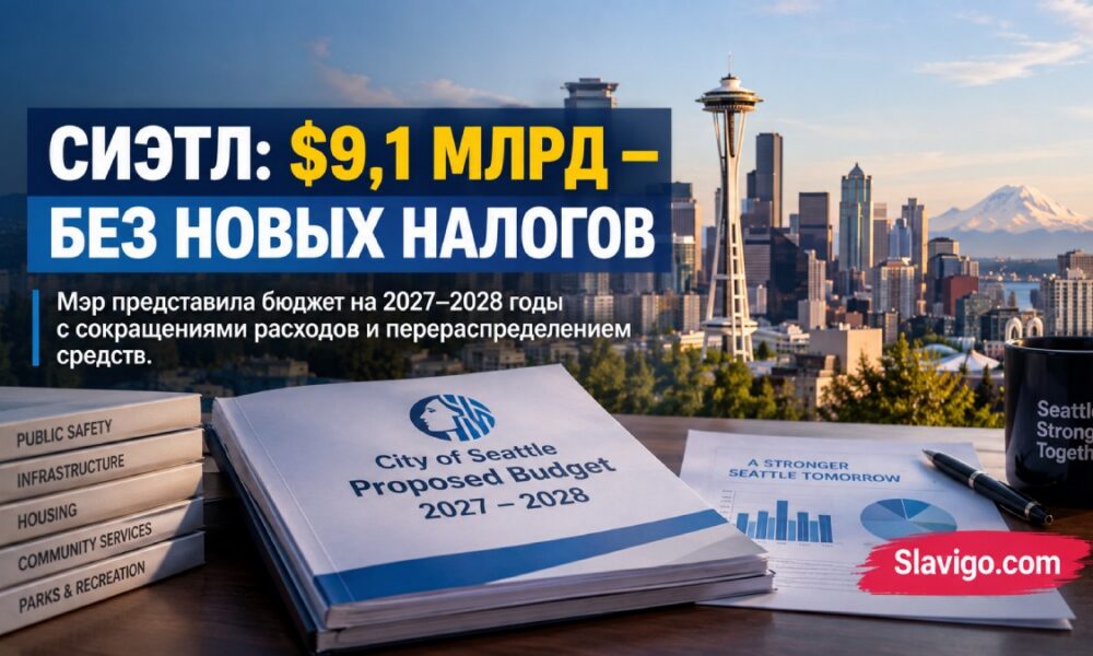 Мэр Seattle предложила бюджет на $9,1 млрд без новых крупных налогов