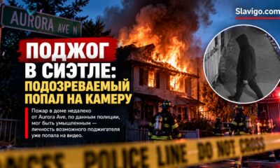 Пожар в пустом доме на Aurora Avenue расследуют как возможный поджог