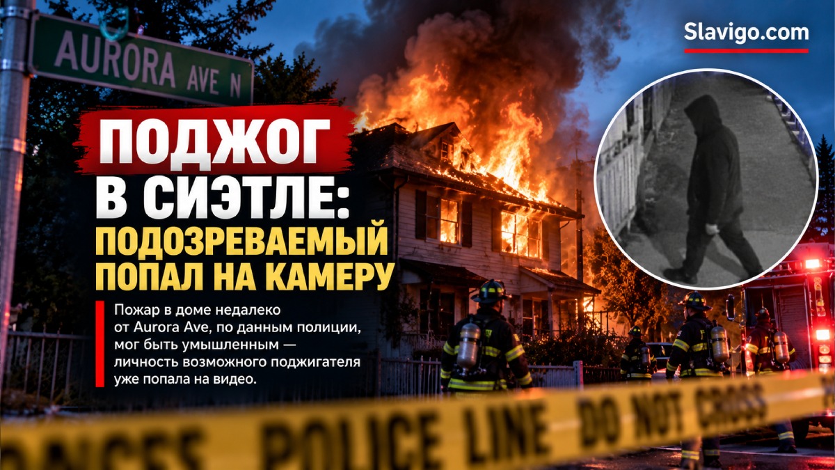 Пожар в пустом доме на Aurora Avenue расследуют как возможный поджог