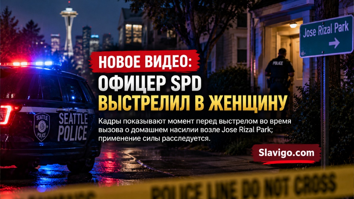 Seattle Police опубликовала новое видео стрельбы офицера по женщине возле Beacon Hill