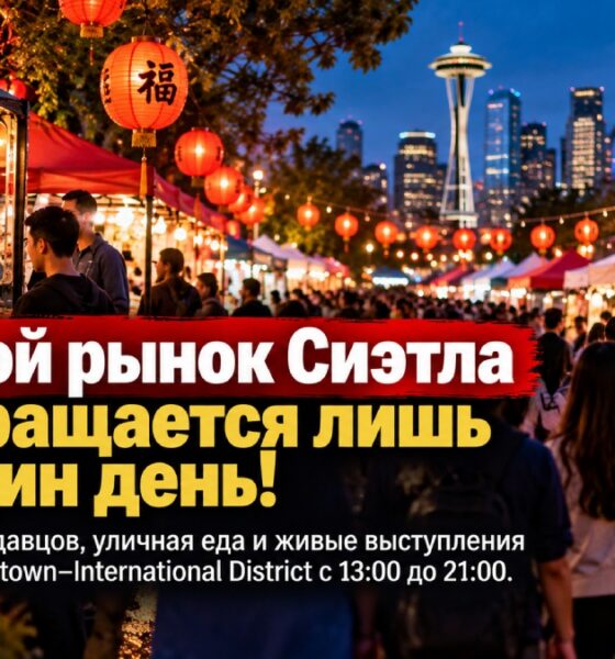 Chinatown–International District Night Market возвращается в Seattle с более чем 100 продавцами
