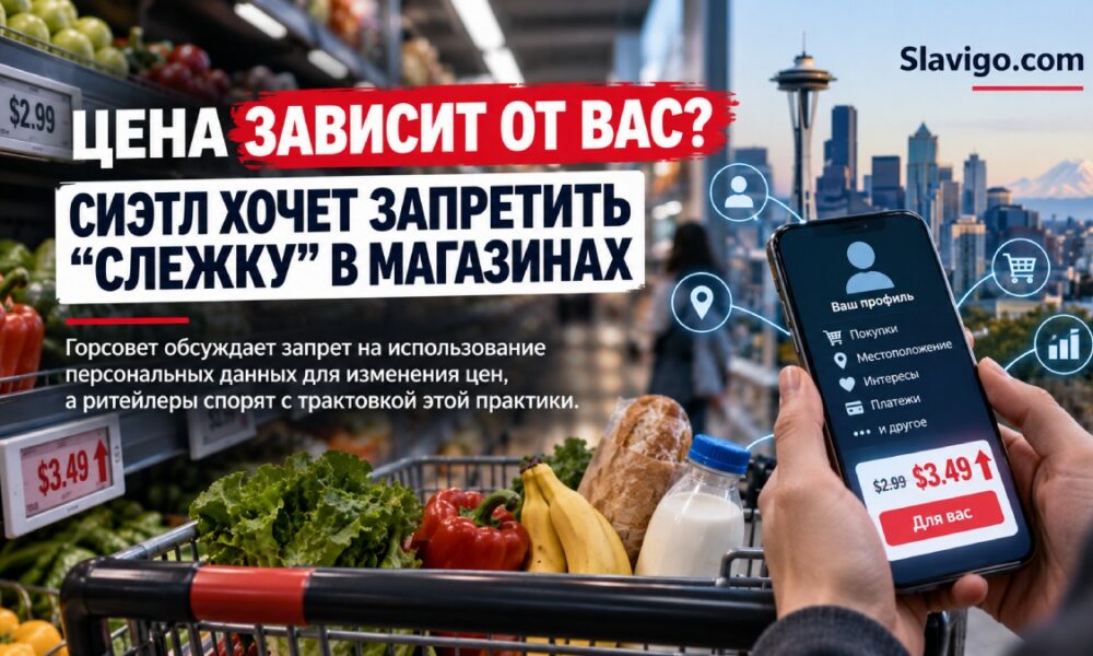 В Seattle предложили запретить «surveillance pricing» в продуктовых магазинах