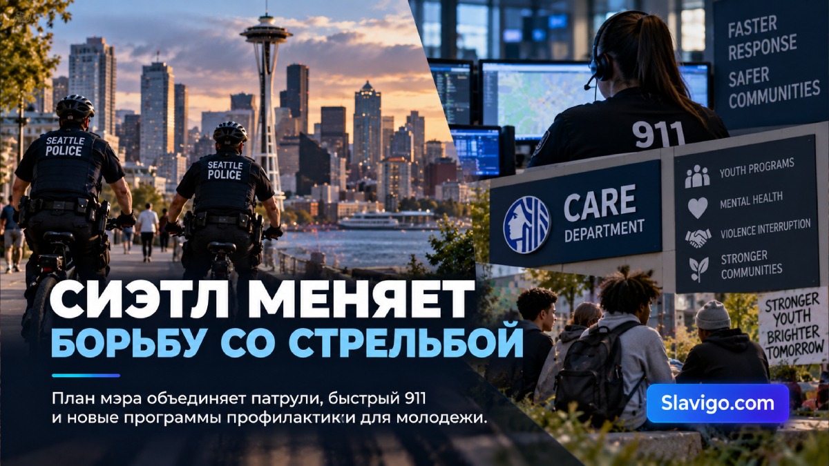 Seattle представил подробный план сокращения вооружённого насилия